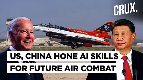 AI War In Sky? "Alarmed" China Watches As US Seeks AI-Led F-16s | Beijing Eyes Unmanned AI Warplanes