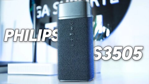 CAIXA DE SOM BLUETOOTH PHILIPS S3505 - Unboxing e Impressões