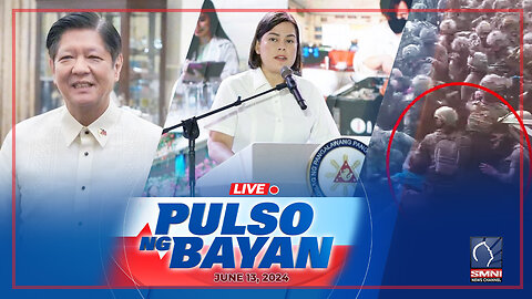 LIVE: Pulso ng Bayan kasama sina Admar Vilando at Jade Calabroso | June 13, 2024