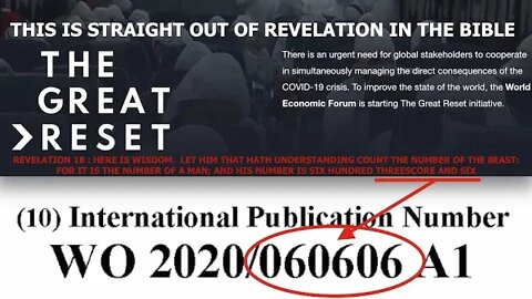 Global Leaders Activate "The Great Reset" Straight out of Bible & Revelation