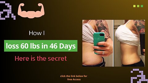 How I Lose 60 lbs in 45 Days Here is the secret