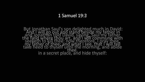 1st Samuel Chapter 19