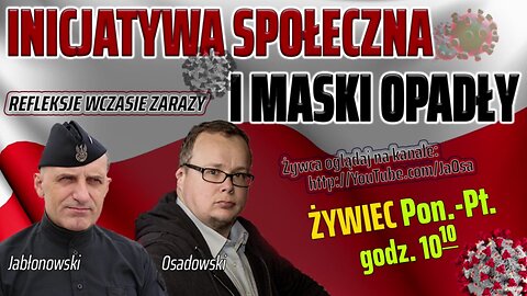 INICJATYWA SPOŁECZNA I MASKI OPADŁY - Olszański, Osadowski NPTV (16.04.2020)