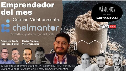 Emprendimiento del mes: Chelmantor - presentado por German Vidal