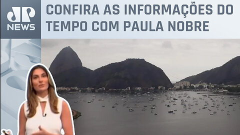 Alerta de temporais no litoral de São Paulo e do Rio de Janeiro | Previsão do Tempo