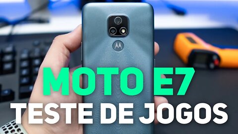 Moto E7 manda bem nos GAMES? PUBG, COD e FREE FIRE! Game Teste!