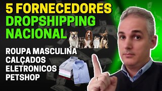 💰 5 FORNECEDORES DE DROPSHIPPING NACIONAL PARA LOJA VIRTUAL, SHOPEE E MERCADO LIVRE