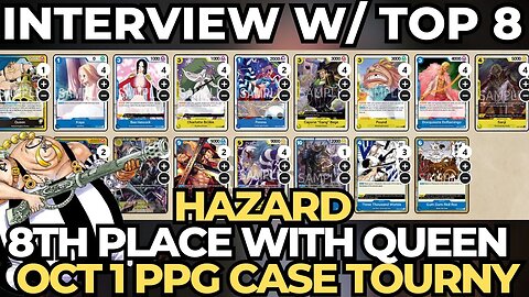 Interview with Top 8 - 8th Place Queen (Blue/Yellow) from Oct 1 PPG Online Case Tournament