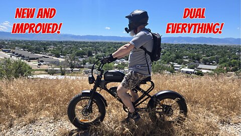 Newly Updated Dual Motor Dual Battery ebike - Meelod DK300 Max Review