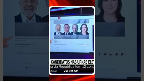 TSE divulga fotos dos candidatos à Presidência que serão exibidas nas urnas; veja | @SHORTS CNN