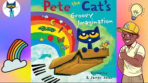 👓Read with Mr. Phishy! |😸Pete the Cat's Groovy Imagination!