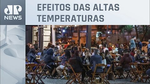 Bares e restaurantes aumentam faturamento com onda de calor