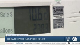 Debate over gas price relief continues