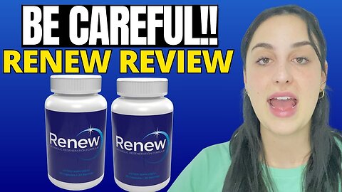 RENEW REVIEW SALT WATER TRICK - RENEW SUPPLEMENT - RENEW WEIGHT LOSS