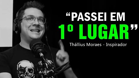 😥NÃO VI MEU NOME NA LISTA E ME SENTI UM BURRO (MOTIVAÇÃO PARA ESTUDAR - THALLIUS MORAES)