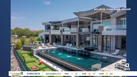 Las Vegas area million mega-mansion selling for around $32.5 million