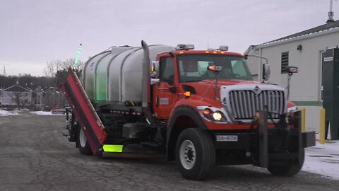 MDOT pilots liquid de-icer product near Grand Ledge garage