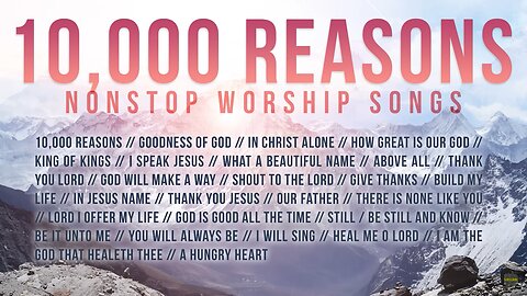 Best Worship Songs 2023 Playlist // Non Stop Christian Gospel Music 🙏 Bless The Lord Oh My Soul