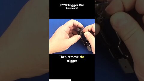 P320 Firearms Trigger Bar Removal #shorts