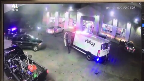 Exclusive: Surveillance shows moments when officers shot, killed man Sunday night in Kansas City