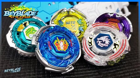 Abrindo e analisando o Set Comemorativo de 10 anos de METAL FIGHT BEYBLADE - Beyblade Burst