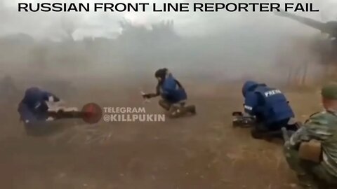 RUSSIAN FRONT LINE REPORTER FAIL