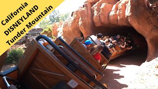 California Disneyland Big Thunder Mountain Railroad