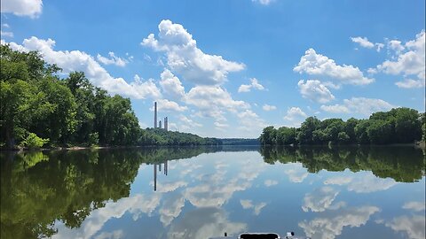 Motorized Kayak Life: This Is The Life! Made it to the Potomac!