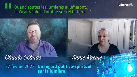 Annie Racine et Claude Gélinas échangent