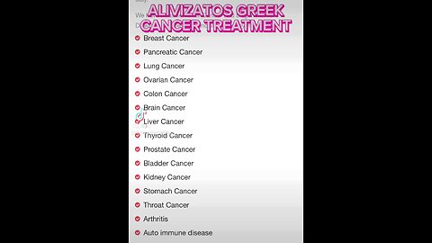 Alivizatos Greek Cancer Treatment