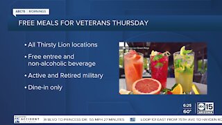 The BULLetin Board: Free meals for veterans