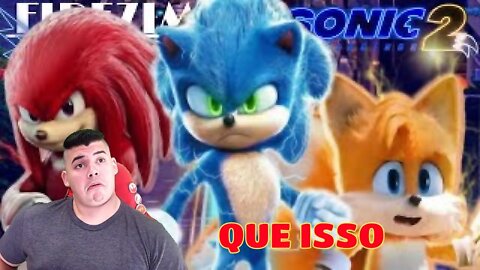 REACT Rap Do Sonic 2 -É PELA A GARRA LONGA FIREZIM 🕷💙 - MELHOR DO MUNDO