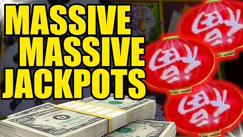 MASSIVE DRAGON LINK JACKPOTS IN LAS VEGAS!!!