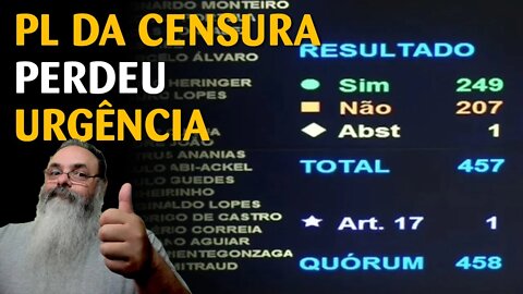 PL da censura, que alguns chamam de PL das fake news, perde votação importante na Câmara