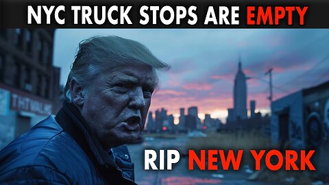 EVERY TRUCK STOP IN NYC IS A GHOST TOWN | BOYCOTT BEGINS FOR TRUMP'S $355M RULING