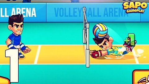 Volleyball Arena - Gameplay Part 1 (Android/IOS) SapoGamePlay - Jogos #VolleyballArena