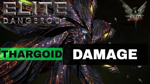 Elite Dangerous Thargoid Caustic Damage