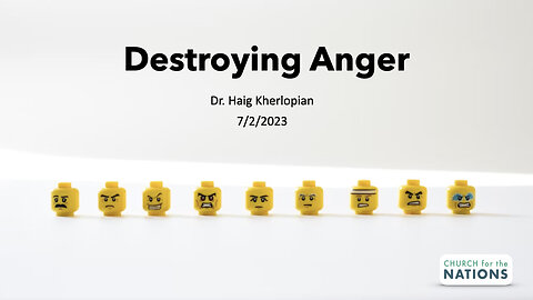 Destroying Anger