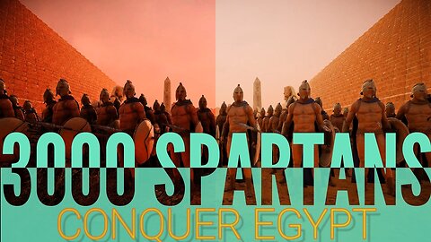 3000 Spartans Invade Cleopatra's Egypt