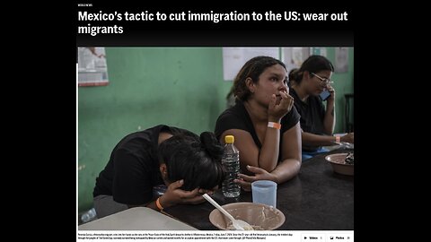 Mexico’s tactic to cut immigration to the US: wear out migrants