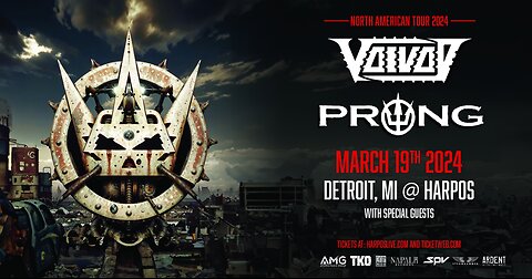 Voivod @ Varpos - Detroit Mi 3/19/24