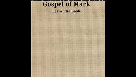 Gospel of Mark - Ch 13 - KJV