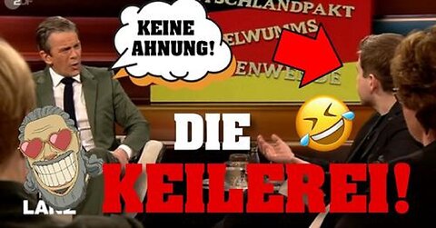 LANZ verprügelt hilflosen SPD STUDIOGAST Kevin (Ex-Callcenter MITARBEITER) 💥⚡️