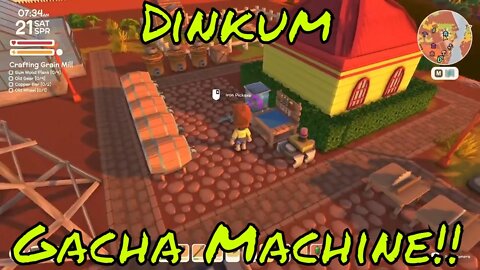 Dinkum Gacha Machine How to Use!