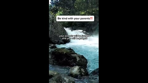 Be kind with your parents !! 🏝️share, repost to benefit others!