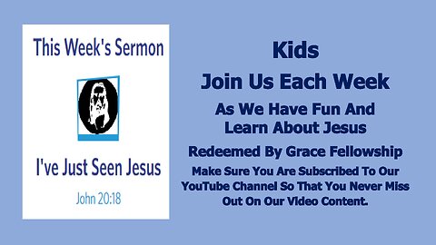 Sermons 4 Kids - John 20:1-18