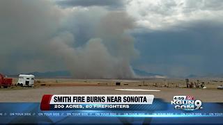 Smith Fire in Cochise County has burned 200 acres