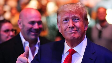 President Trump receives massive welcome at UFC 290 by roaring Las Vegas crowd