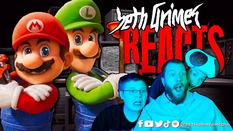 The Super Mario Bros. Movie Official Trailer REACTION | #trailerreaction #supermariomovie