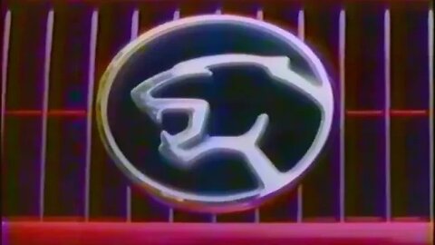 "The Top Dog Is Now A Cat" 1991 Mercury Cougar XR7 TV Commercial